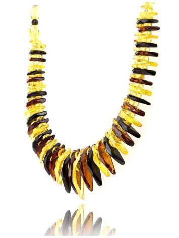Multicolor Amber Necklace The Tangerine, image , picture 4