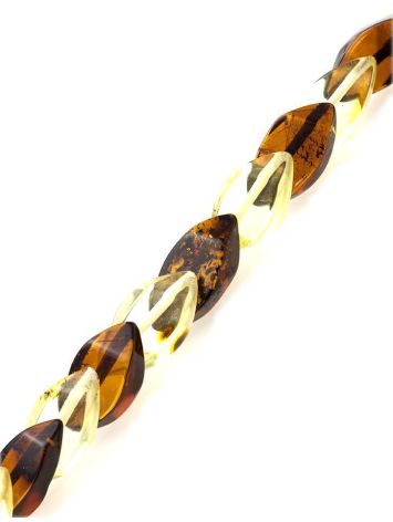Multicolor Amber Beaded Necklace, image , picture 2