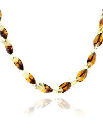 Multicolor Amber Beaded Necklace, image , picture 4