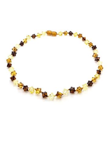 Multicolor Amber Beaded Necklace, image , picture 3