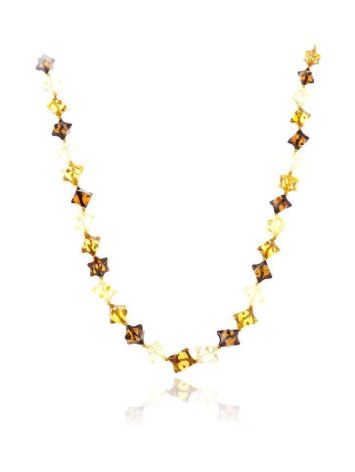 Multicolor Amber Beaded Necklace, image , picture 5
