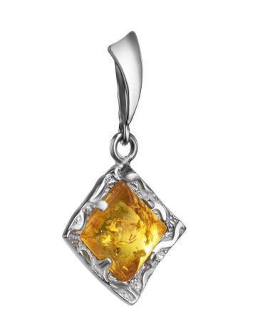 Amber Pendant In Sterling Silver The Hermitage, image , picture 4