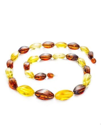 Multicolor Amber Beaded Necklace, image , picture 3