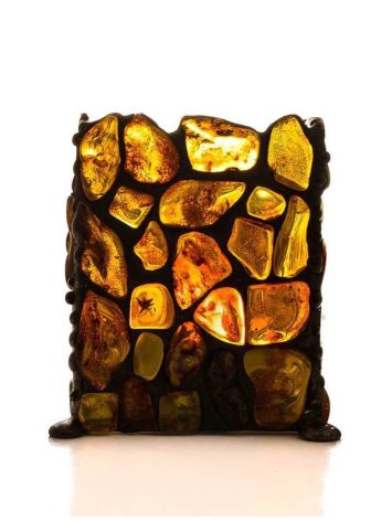 Handcrafted Lemon Amber Candleholder, image , picture 6