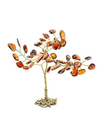 Cognac Amber Decorative Money Tree, image , picture 5