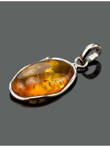 Amber Pendant In Sterling Silver The Lagoon, image , picture 2