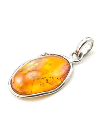 Amber Pendant In Sterling Silver The Lagoon, image , picture 3