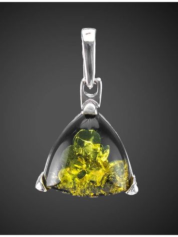 Lovely Amber Pendant In Sterling Silver The Etude, image , picture 2