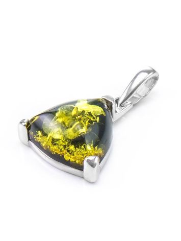 Lovely Amber Pendant In Sterling Silver The Etude, image , picture 4