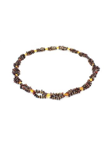 Multicolor Amber Beaded Necklace, image , picture 5