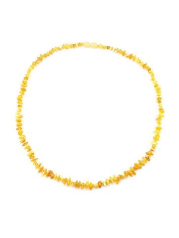Honey Amber Beaded Necklace, image , picture 4