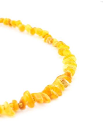 Honey Amber Beaded Necklace, image , picture 3