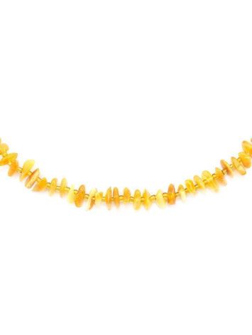 Honey Amber Beaded Necklace, image , picture 5