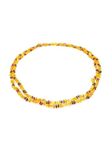Two-Toned Amber Rope Necklace, image , picture 5