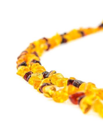 Two-Toned Amber Rope Necklace, image , picture 2