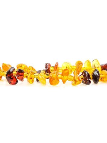 Two-Toned Amber Rope Necklace, image , picture 6