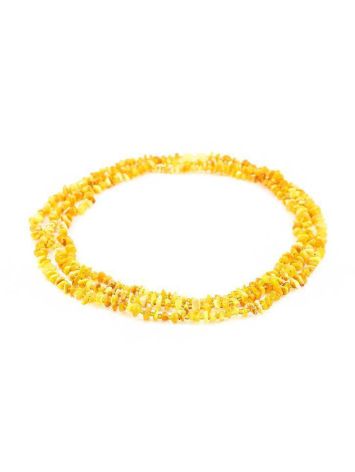 Honey Amber Rope Necklace, image , picture 3