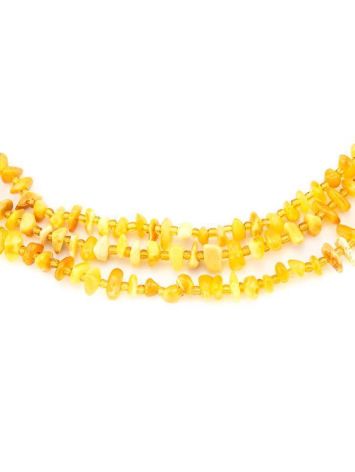 Honey Amber Rope Necklace, image , picture 2
