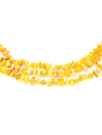 Honey Amber Rope Necklace, image , picture 2