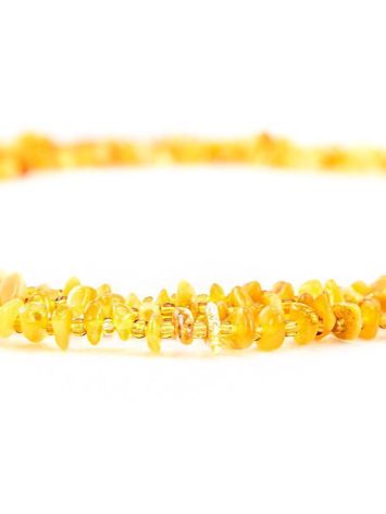 Honey Amber Rope Necklace, image , picture 4