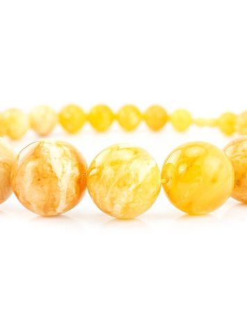 Mindblowing Amber Ball Beaded Necklace, image , picture 4