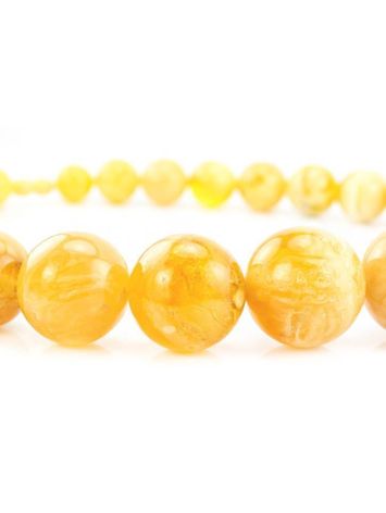 Mindblowing Amber Ball Beaded Necklace, image , picture 8