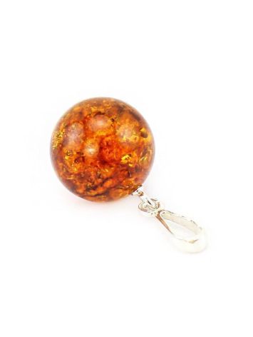 Amber Pendant In Sterling Silver The Jupiter, image , picture 3