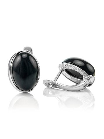 Lovely Amber Earrings In Sterling Silver The Suite, image , picture 3