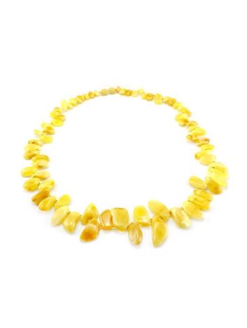 Honey Amber Beaded Necklace, image , picture 2