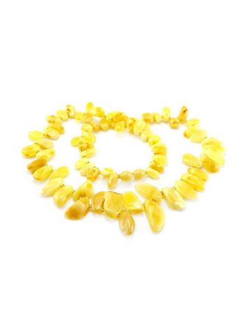 Honey Amber Beaded Necklace, image , picture 3
