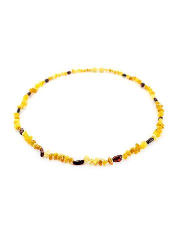Multicolor Amber Beaded Necklace, image , picture 2