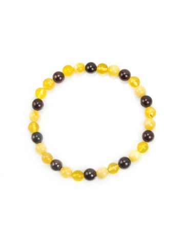 Multicolor Amber Beaded Bracelet, image , picture 3
