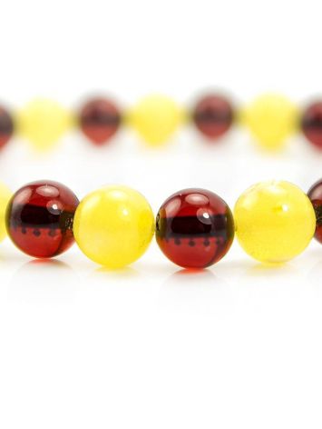 Two Toned Amber Beaded Bracelet, image , picture 2