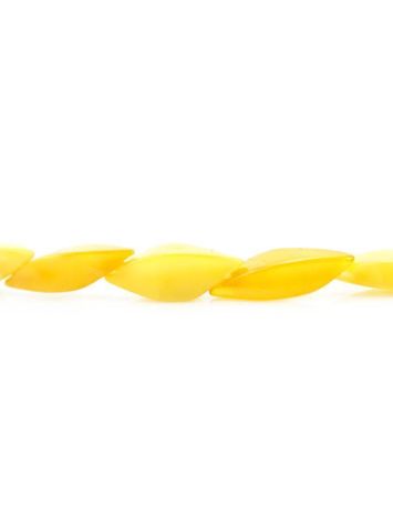 Honey Amber Beaded Necklace, image , picture 2