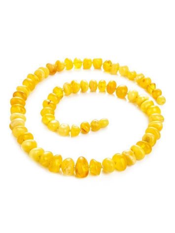 Honey Amber Beaded Necklace, image , picture 3