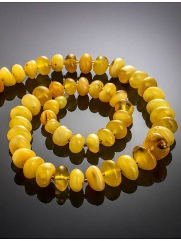 Honey Amber Beaded Necklace, image , picture 2