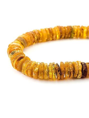 Natural Cognac Amber Beaded Necklace, image , picture 2