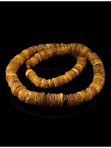 Natural Cognac Amber Beaded Necklace, image , picture 3