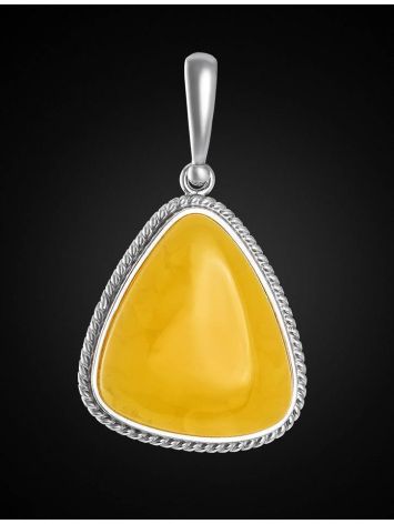 Amber Pendant In Sterling Silver The Glow, image , picture 3