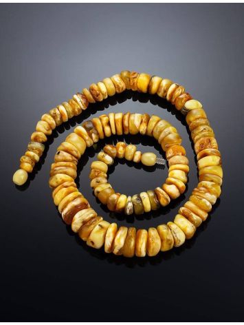 Raw Amber Beaded Necklace, image , picture 2