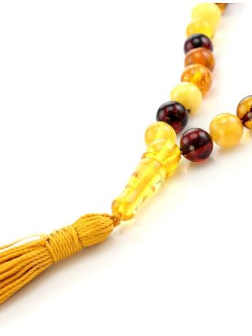 Islamic Multicolor Amber Prayer Beads, image , picture 3