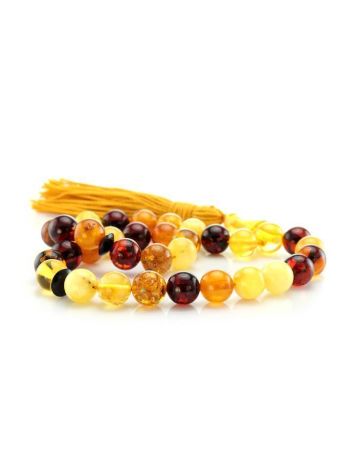 Islamic Multicolor Amber Prayer Beads, image , picture 4