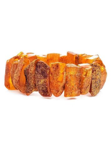 Raw Amber Bracelet The Volcano, image , picture 3