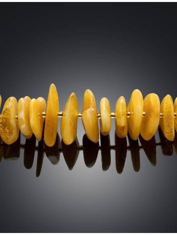 Honey Amber Beaded Necklace, image , picture 2