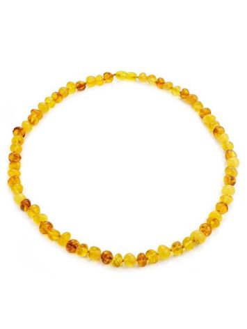Multicolor Amber Beaded Necklace, image , picture 4