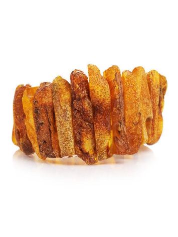 Raw Amber Beaded Bracelet The Volcano, image , picture 3