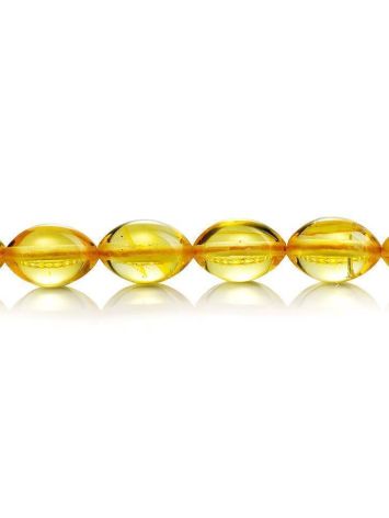 Islamic 33 Olive Shape Amber Prayer Beads, image , picture 4