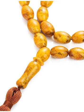 Islamic 33 Multicolor Amber Prayer Beads, image , picture 3
