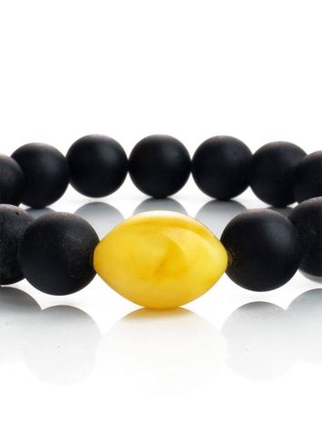Natural Amber Bracelet The Cuba, image , picture 3