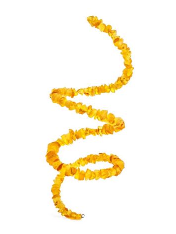 Natural Lemon Amber Wrap Bracelet, image , picture 3
